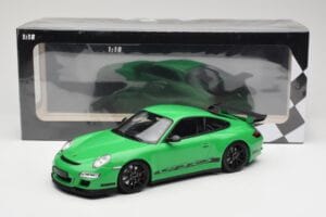 Porsche 911 997.1 GT3 RS Green Minichamps 1:18 155062124 Diecast - image 6 of 6
