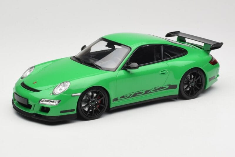 Porsche 911 997.1 GT3 RS Green Minichamps 1:18 155062124 Diecast