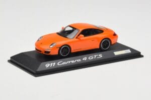 Porsche 911 997.2 Carrera 4 GTS Orange Minichamps 1:43 WAP0201140C Diecast - image 2 of 4