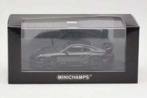 Porsche 911 997.2 GT2 RS Black with Black Wheels Minichamps 1:43 400069404 Diecast - image 4 of 4