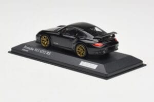 Porsche 911 997.2 GT2 RS Black with Golden Wheels Minichamps 1:43 400069402 Diecast - image 3 of 4