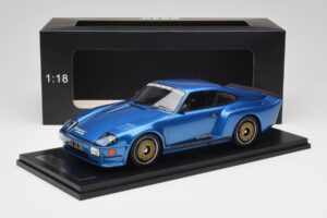 Porsche 911 930 Almeras Biturbo 3.3 Blue Kess 1:18 KE18005A Resin - image 6 of 6