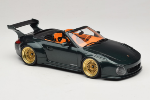 Porsche 911 992 Cabriolet Old & New Tokyo Auto Salon GT Spirit 1:18 GT548 Resin - image 4 of 6