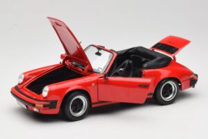 Porsche 911 SC Cabriolet Red Minichamps 1:18 100063030 Diecast - image 2 of 8