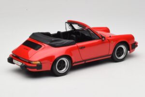 Porsche 911 SC Cabriolet Red Minichamps 1:18 100063030 Diecast - image 3 of 8