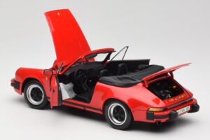 Porsche 911 SC Cabriolet Red Minichamps 1:18 100063030 Diecast - image 5 of 8