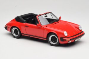 Porsche 911 SC Cabriolet Red Minichamps 1:18 100063030 Diecast - image 6 of 8