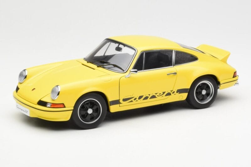 Porsche 911 Carrera RS 2.7 Yellow AUTOart 1:18 78053 Diecast