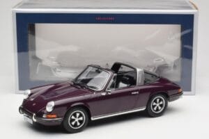 Porsche 911 E Targa Purple Norev 1:18 187644 Diecast - image 7 of 7