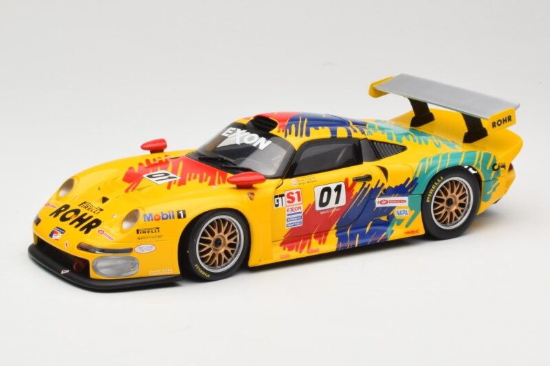 Porsche 911 GT1 #1 D. Rohr / R. Pilgrim / A. McNish 1997 UT Models 1:18 Porsche 911 GT1 #1 D. Rohr / R. Pilgrim / A. McNish 1997 UT Models 1:18 39724 Diecast