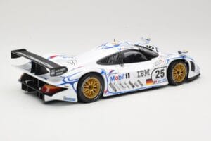 Porsche 911 GT1 #25 Porsche AG U. Alzen / J. Muller / B. Wollek 24 Hours of Le Mans 1998 Maisto 1:18 56052 Diecast - image 3 of 8