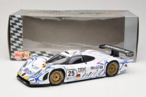 Porsche 911 GT1 #25 Porsche AG U. Alzen / J. Muller / B. Wollek 24 Hours of Le Mans 1998 Maisto 1:18 56052 Diecast - image 8 of 8