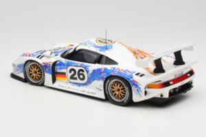 Porsche 911 GT1 #26 K. Wendlinger / Goody / Y. Dalmas 24 Hours of Le Mans 1996 UT Models 1:18 180966626 Diecast - image 5 of 8