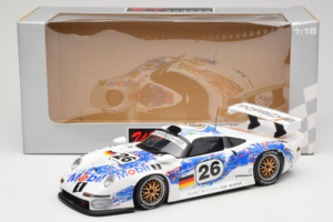 Porsche 911 GT1 #26 K. Wendlinger / Goody / Y. Dalmas 24 Hours of Le Mans 1996 UT Models 1:18 180966626 Diecast - image 8 of 8