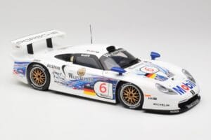 Porsche 911 GT1 #6 T. Boutsen / H-J. Stuck 1997 UT Models 1:18 39720 Diecast - image 6 of 8