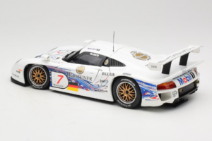 Porsche 911 GT1 #7 Y. Dalmas / R. Wollek FIA GT Championship 1997 UT Models 1:18 39721 Diecast - image 7 of 8