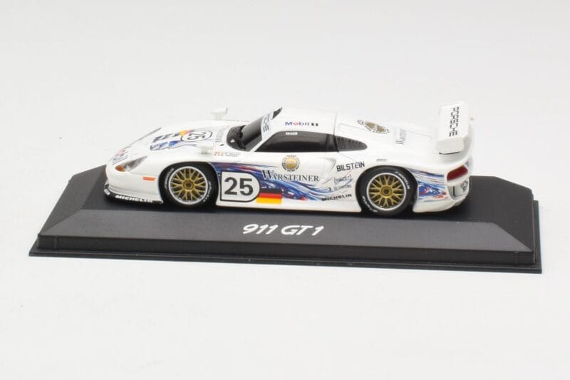 Porsche 911 GT1 #25 Warsteiner 24 Hours of Le Mans 1997 Minichamps 1:43 WAP02003197 Diecast