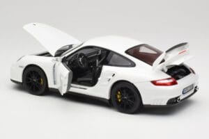 Porsche 911 GT2 997.1 White Norev 1:18 187572 Diecast - image 5 of 8