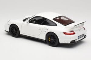 Porsche 911 GT2 997.1 White Norev 1:18 187572 Diecast - image 7 of 8