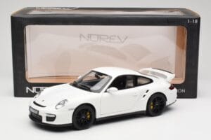 Porsche 911 GT2 997.1 White Norev 1:18 187572 Diecast - image 8 of 8