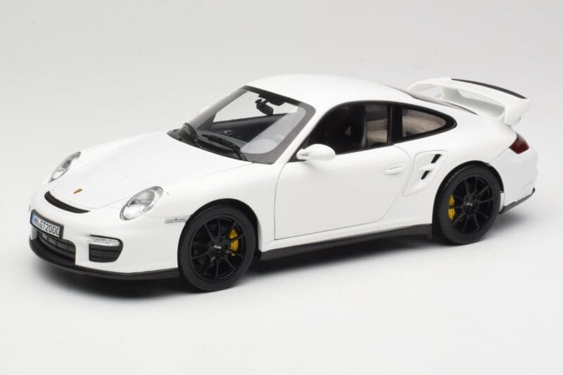 Porsche 911 GT2 997.1 White Norev 1:18 187572 Diecast