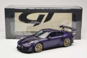 Porsche 911 GT2 RS 991.2 Ultraviolet GT Spirit 1:18 GT926 Resin - image 6 of 6