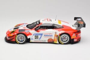 Porsche 911 GT3 R #31 Frikadelli Racing N. Siedler / M. Seefried 24 Hours Nürburgring 2018 Minichamps 1:18 153186931 Diecast - image 3 of 6