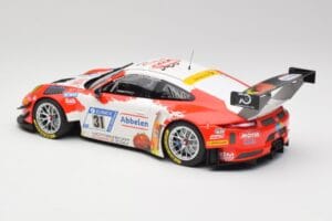Porsche 911 GT3 R #31 Frikadelli Racing N. Siedler / M. Seefried 24 Hours Nürburgring 2018 Minichamps 1:18 153186931 Diecast - image 5 of 6