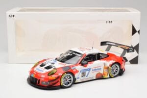 Porsche 911 GT3 R #31 Frikadelli Racing N. Siedler / M. Seefried 24 Hours Nürburgring 2018 Minichamps 1:18 153186931 Diecast - image 6 of 6