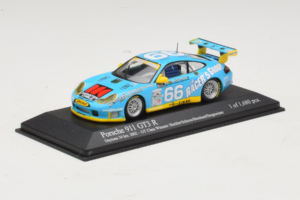 Porsche 911 GT3 R #66 Buckler / Schrom 24 Hours of Daytona 2002 Minichamps 1:43 400026966 Diecast - image 2 of 4
