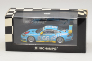 Porsche 911 GT3 R #66 Buckler / Schrom 24 Hours of Daytona 2002 Minichamps 1:43 400026966 Diecast - image 4 of 4