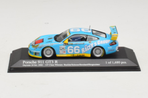 Porsche 911 GT3 R #66 Buckler / Schrom 24 Hours of Daytona 2002 Minichamps 1:43 400026966 Diecast
