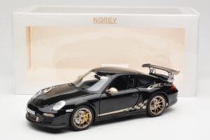 Porsche 911 997 GT3 RS Black Norev 1:18 187563 Diecast - image 8 of 8
