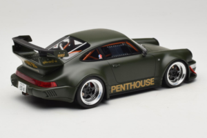 Porsche 911 RWB Penthouse Kaki Green GT Spirit 1:18 GT559 Resin - image 2 of 6