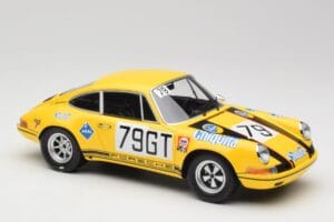 Porsche 911 S Racing Team AAW #79 H. Frohlich / P. Toivonen 1000km Nurburgring 1971 Minichamps 1:18 107706879 Resin - image 4 of 6