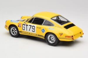 Porsche 911 S Racing Team AAW #79 H. Frohlich / P. Toivonen 1000km Nurburgring 1971 Minichamps 1:18 107706879 Resin - image 5 of 6