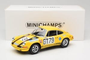 Porsche 911 S Racing Team AAW #79 H. Frohlich / P. Toivonen 1000km Nurburgring 1971 Minichamps 1:18 107706879 Resin - image 6 of 6