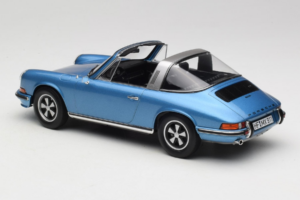 Porsche 911 S Targa Blue Metallic Norev 1:18 187646 Diecast - image 6 of 8