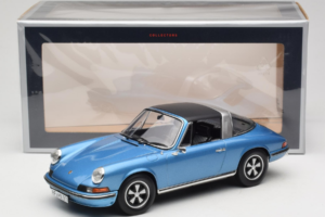 Porsche 911 S Targa Blue Metallic Norev 1:18 187646 Diecast - image 8 of 8