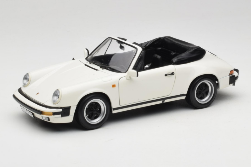 Porsche 911 SC Cabriolet White Minichamps 1:18 100063031 Diecast