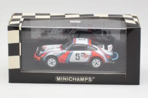 Porsche 911 SC #5 Martini B. Waldegaard / H. Thorszelius Safari Rally 1978 Minichamps 1:43 400786205 Diecast - image 4 of 4