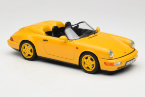 Porsche 911 964 Speedster Speed Yellow Norev 1:18 187130 Diecast - image 6 of 8
