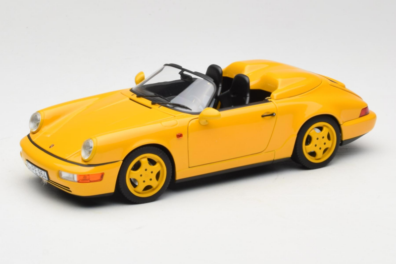 Porsche 911 964 Speedster Speed Yellow Norev 1:18 187130 Diecast