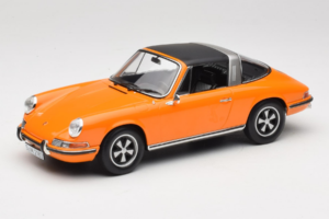 Porsche 911 T Targa Orange Norev 1:18 187220 Diecast - image 2 of 8