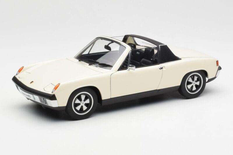 Porsche 914/6 Light Ivory AUTOart 1:18 77933 Diecast