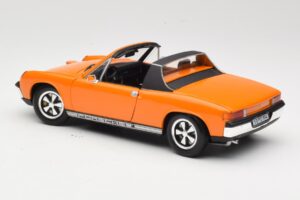 Porsche 914/6 Orange Revell 1:18 08864 Diecast - image 7 of 8