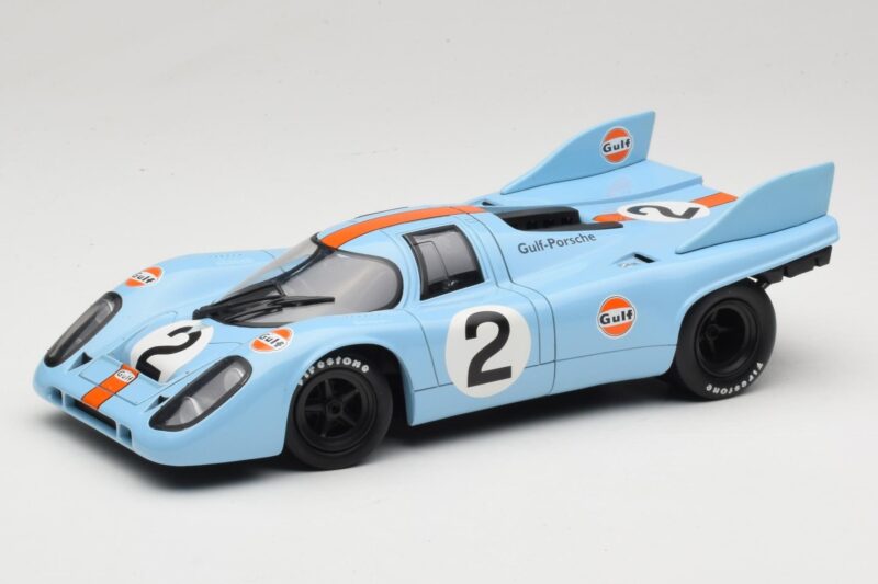Porsche 917K #2 Gulf P. Rodriguez / J. Oliver 1000km Monza Winner 1971 Eagles Race 1:18 Porsche 917K #2 Gulf P. Rodriguez / J. Oliver 1000km Monza Winner 1971 Eagles Race 1:18 903008 Diecast