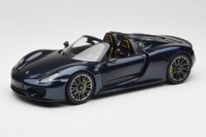 Porsche 918 Spyder Blue Metallic Minichamps 1:18 113062434 Diecast