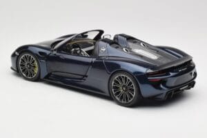 Porsche 918 Spyder Blue Metallic Minichamps 1:18 113062434 Diecast - image 7 of 8