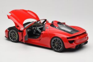 Porsche 918 Spyder Red Minichamps 1:18 110062435 Diecast - image 5 of 8